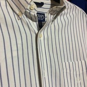 So Comfortable 100% Cotton CHAPS Ralph Lauren Men's M Button Down Oxford Shirt